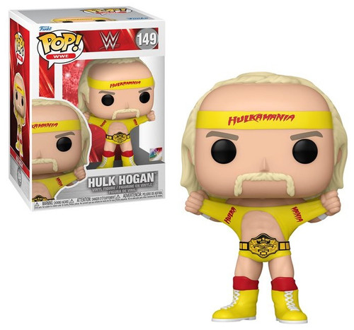 Hulk Hogan w/Belt (Hulkamania) (WWE) Series 21 Funko Pop! (PRE-ORDER Ships June)