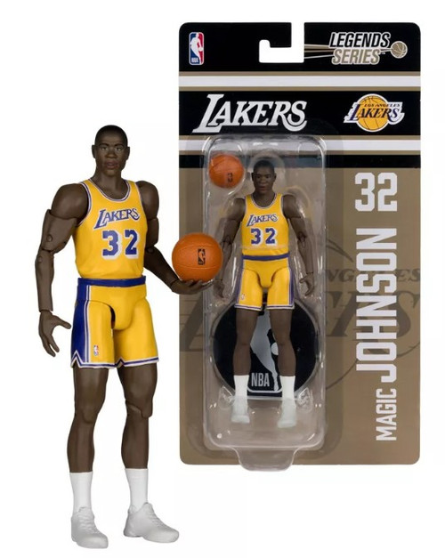 Magic Johnson (Los Angeles Lakers) McFarlane NBA 6" Articulated Figure (PRE-ORDER Ships August)