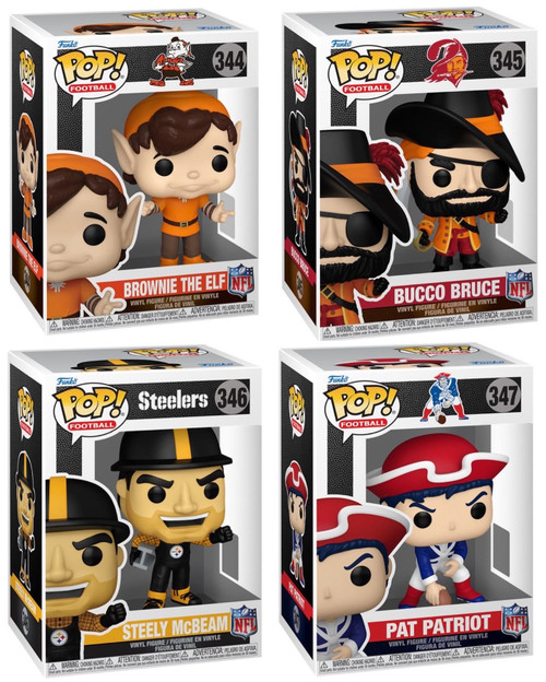 NFL Mascots Funko Pop! Complete Set (4) (PRE-ORDER Ships August)