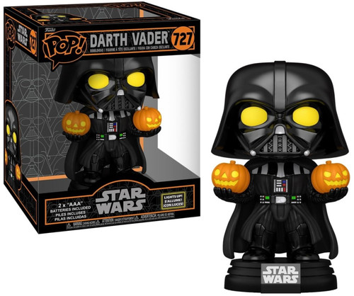 Darth Vader Halloween (Star Wars) Deluxe Light Up Funko Pop! (PRE-ORDER Ships July)