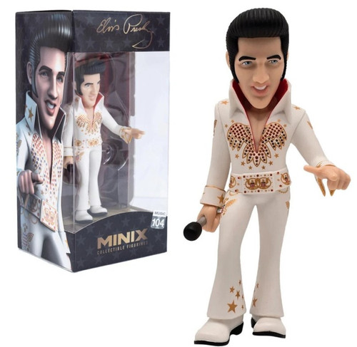 MINIX - Music #104 - Elvis - Elvis Costume White - Collectible Figure 12 cm