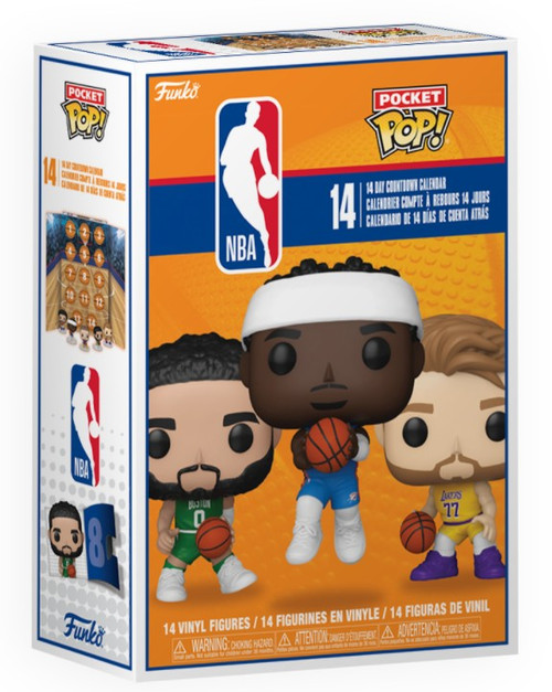 NBA Funko Pocket Pop! 14 Day Countdown Calendar (PRE-ORDER Ships August)