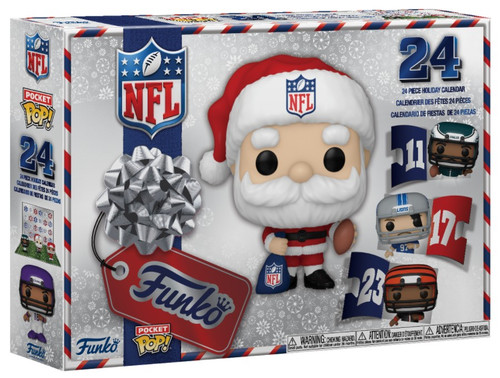 NFL Funko Pocket Pop! 24 Day Countdown Calendar (PRE-ORDER Ships September)
