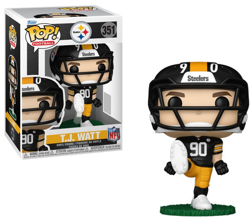 TJ Watt (Pittsburgh Steelers) NFL Funko Pop! (PRE-ORDER Ships November)