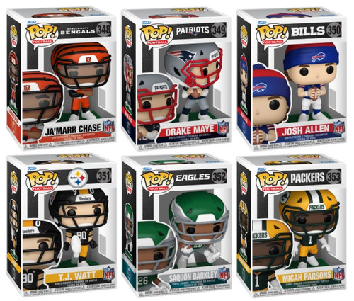 NFL Series 16 Funko Pop! Complete Set (6) (PRE-ORDER Ships November)