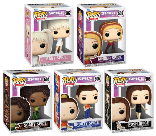 Spice Girls Funko Pop! Complete Set (5) (PRE-ORDER Ships July)