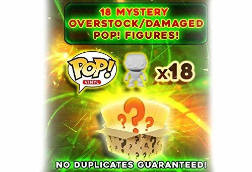 Funko Pop Mystery Box: Damaged/Overstock Vinyl Figures 18-Pack