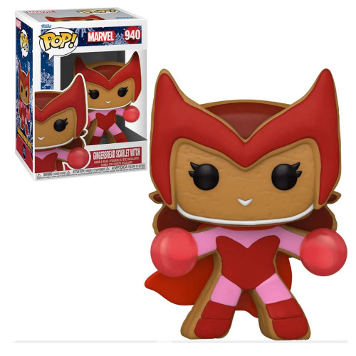 Scarlet Witch (Gingerbread) Marvel Funko Pop! Holiday - CLARKtoys