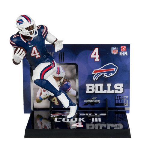 James Cook (Buffalo Bills) McFarlane NFL 7" Figure (PRE-ORDER Ships August)