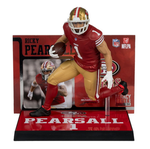 Ricky Pearsall (San Francisco 49ers) McFarlane NFL 7" Figure (PRE-ORDER Ships August)