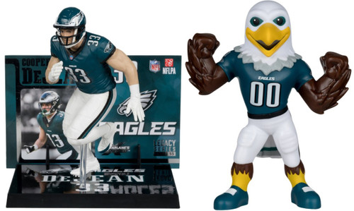 Cooper DeJean / Swoop (Philadelphia Eagles) McFarlane NFL Combo (2) (PRE-ORDER Ships August)