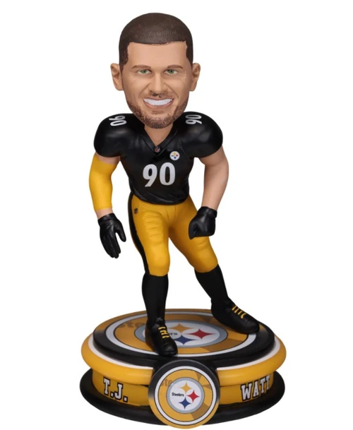 TJ Watt (Pittsburgh Steelers) NFL Neon Bobblehead