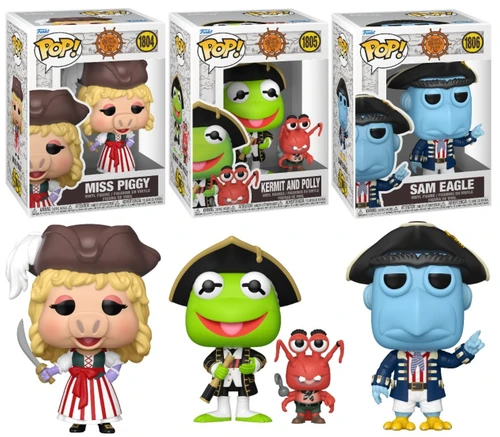 Muppet Treasure Island Funko Pop! Complete Set (3)
