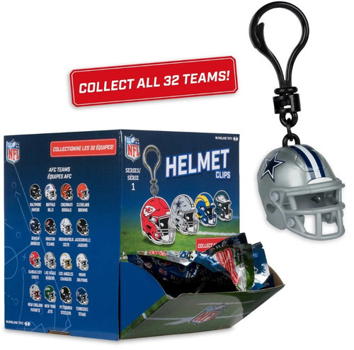 McFarlane Backpack NFL Helmet Clips Factory Sealed Case (24) (PRE-ORDER Ships August)