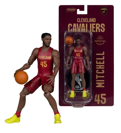 Donovan Mitchell (Cleveland Cavaliers) McFarlane NBA 6" Articulated Figure