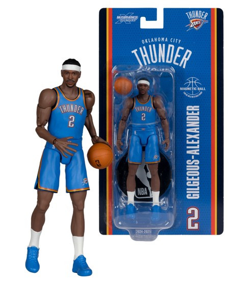 Shai Gilgeous-Alexander (Oklahoma City Thunder) McFarlane NBA 6" Articulated Figure (PRE-ORDER Ships August)