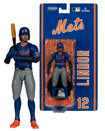Francisco Lindor (New York Mets) McFarlane MLB 6" Articulated Figure (PRE-ORDER Ships August)