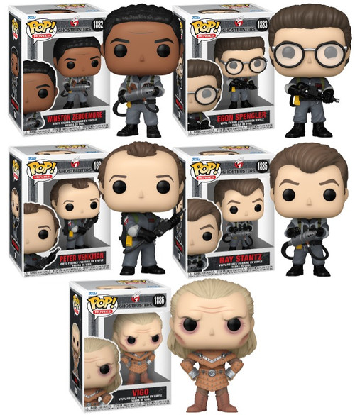 Ghostbusters II Funko Pop! Complete Set (5)