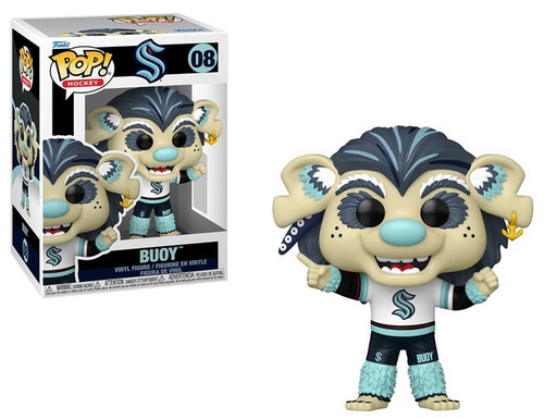 Buoy (Seattle Kraken) NHL Funko Pop! Mascot (PRE-ORDER Ships August)