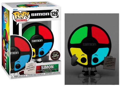 Simon Funko Pop! Retro Toys (GITD) CHASE