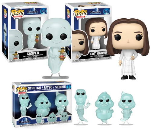 Casper 30th Anniversary Funko Pop Set (3)