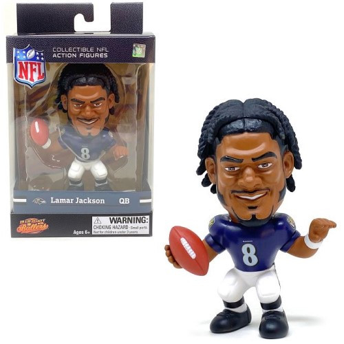Lamar Jackson (Baltimore Ravens) NFL Big Shot Ballers 5" Figure **OPENER**