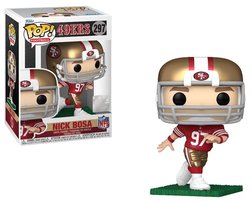 Nick Bosa (San Francisco 49ers) (Red Jersey) NFL Funko Pop! OPENER