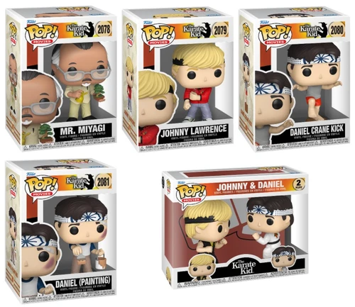 The Karate Kid Series 2 Funko Pop! Set (5) (PRE-ORDER Ships October)