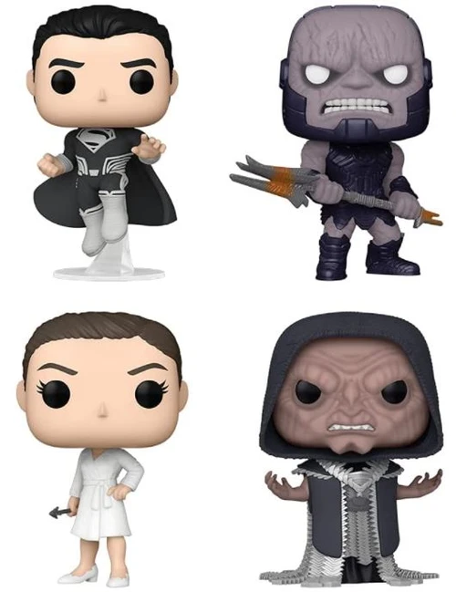 Justice League Complete Set (4) Funko Pop!
