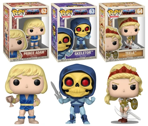 Masters of the Universe Funko Pop! Comics Set (3)
