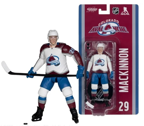 Nathan MacKinnon (Colorado Avalanche) McFarlane NHL 6" Articulated Figure (PRE-ORDER Ships November)