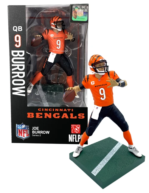 Joe Burrow (Cincinnati Bengals) Imports Dragon NFL 6" Figure