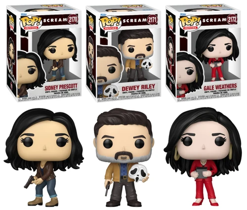 Scream (2022) Funko Pop! Movies Set (3) (PRE-ORDER Ships December)