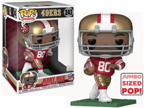 Jerry Rice (San Francisco 49ers) Funko Pop! NFL Legends 10"