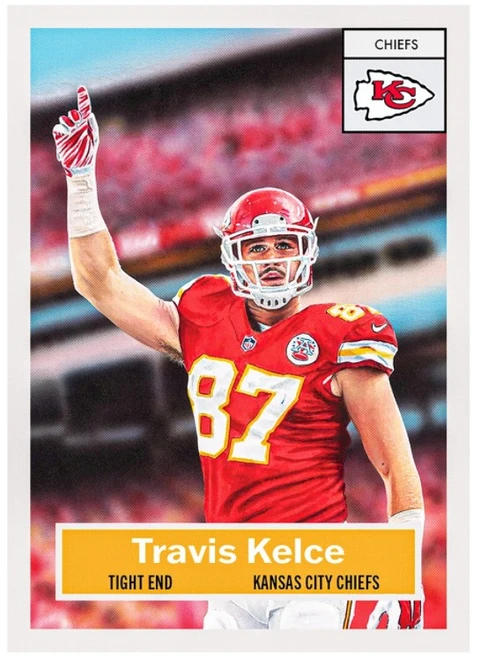 Travis Kelce (Kansas City Chiefs) NFL Topps Living Card #3