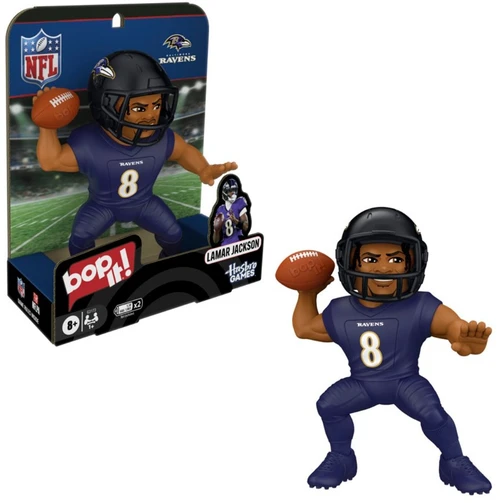 Lamar Jackson (Baltimore Ravens) Bop It! NFL Edition Game (PRE-ORDER Ships December)