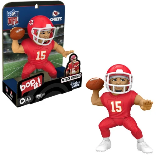 Patrick Mahomes (Kansas City Chiefs) Bop It! NFL Edition Game (PRE-ORDER Ships December)