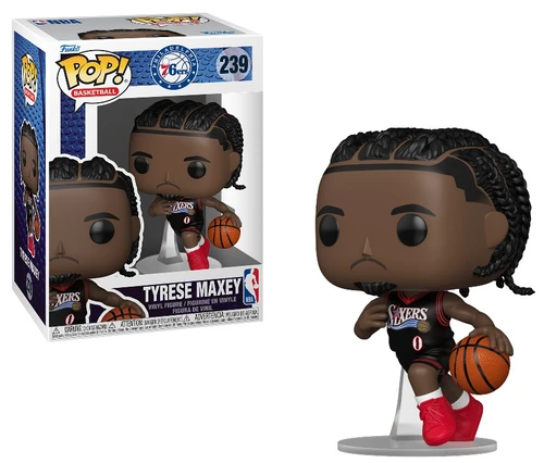 Tyrese Maxey (Philadelphia 76ers) NBA Funko Pop! (PRE-ORDER Ships November)