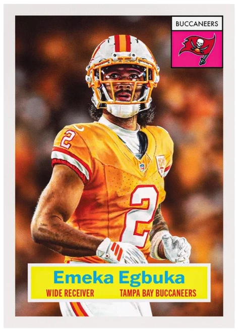 Emeka Egbuka (Tampa Bay Buccaneers) NFL Topps Living Card #4