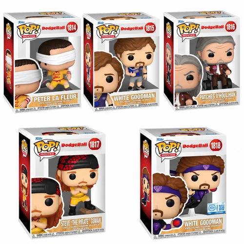 Dodgeball Series 2 Funko Pop! Complete Set (5) (PRE-ORDER Ships January)
