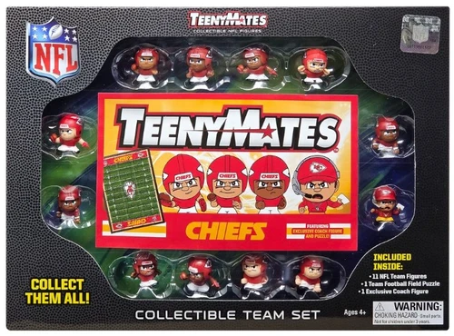 Kansas City Chiefs NFL TeenyMates Collectible Team Set (12)