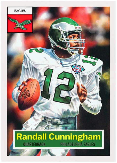 Randall Cunningham (Philadelphia Eagles) NFL Topps Living Card #5 (PRE-ORDER Ships November)