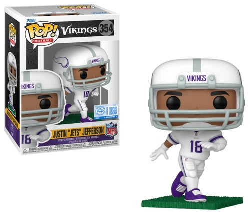 Justin "Jets" Jefferson (Minnesota Vikings) NFL Funko Pop! Exclusive (PRE-ORDER Ships November)