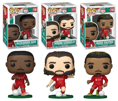 Liverpool Funko Pop! Soccer Complete Set (3) (PRE-ORDER Ships December)