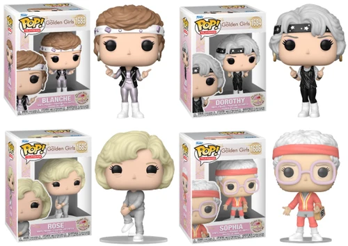 The Golden Girls 40th Anniversary Funko Pop! Complete Set (4)