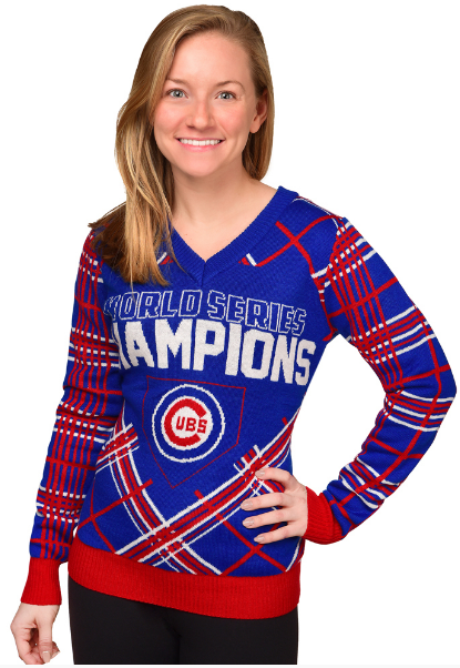 Touch Womens Cubs 2016 World Series Champs Hoodie Sweatshirt