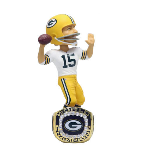 Aaron Rodgers (Green Bay Packers) Hero Series NFL Bobblehead by FOCO  (PRE-ORDER Ships October) - CLARKtoys