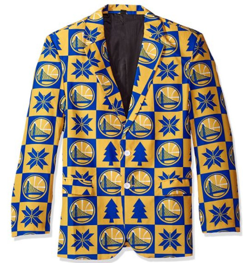 Golden State Warriors NBA Ugly Business Sport Coat Repeat Logo by FOCO ...