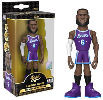 NBA Basketball - LeBron James L.A. Lakers Yellow Uniform Pop! Vinyl Figure,  Hobbies & Toys, Toys & Games on Carousell