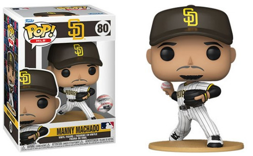 Funko Pop! MLB #80 - Manny Machado San Diego Padres Home Jersey Funko Pop  *MINT*